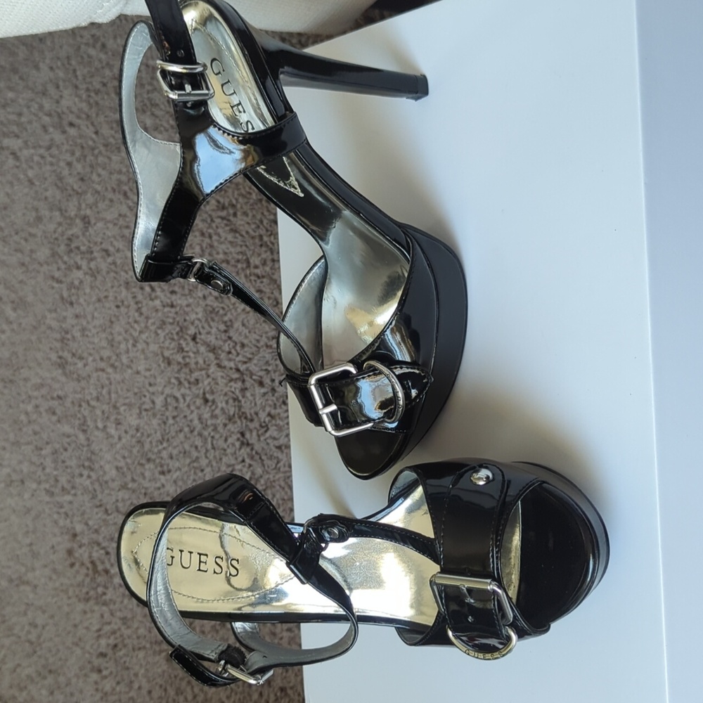 Guess platform heels